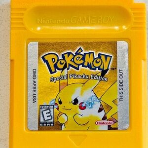 Pokemon Yellow Special Pikachu Edition (Nintendo Game Boy, 1999) Working Tested